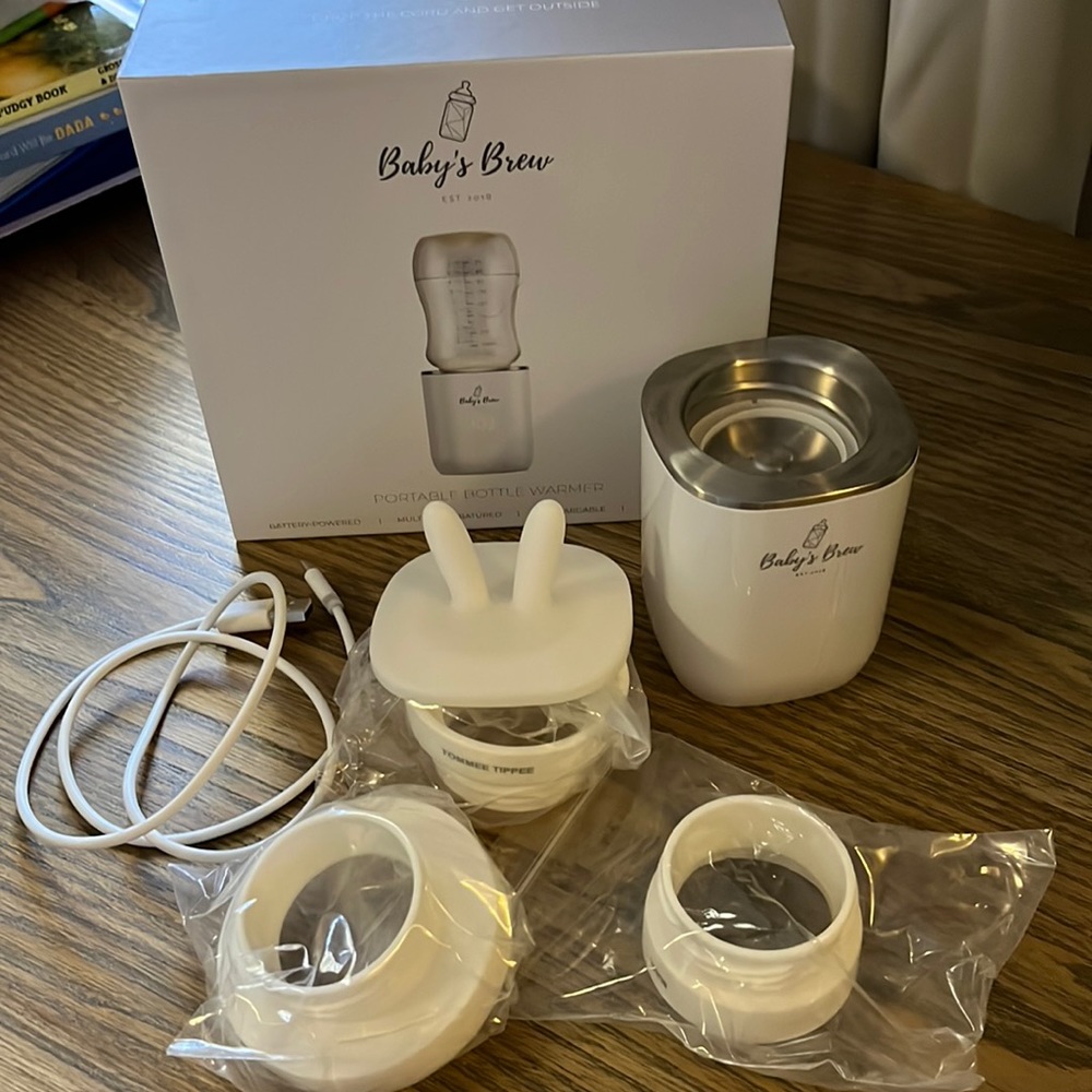 Baby brew bottle warmer. It’s been used less than 5 times.